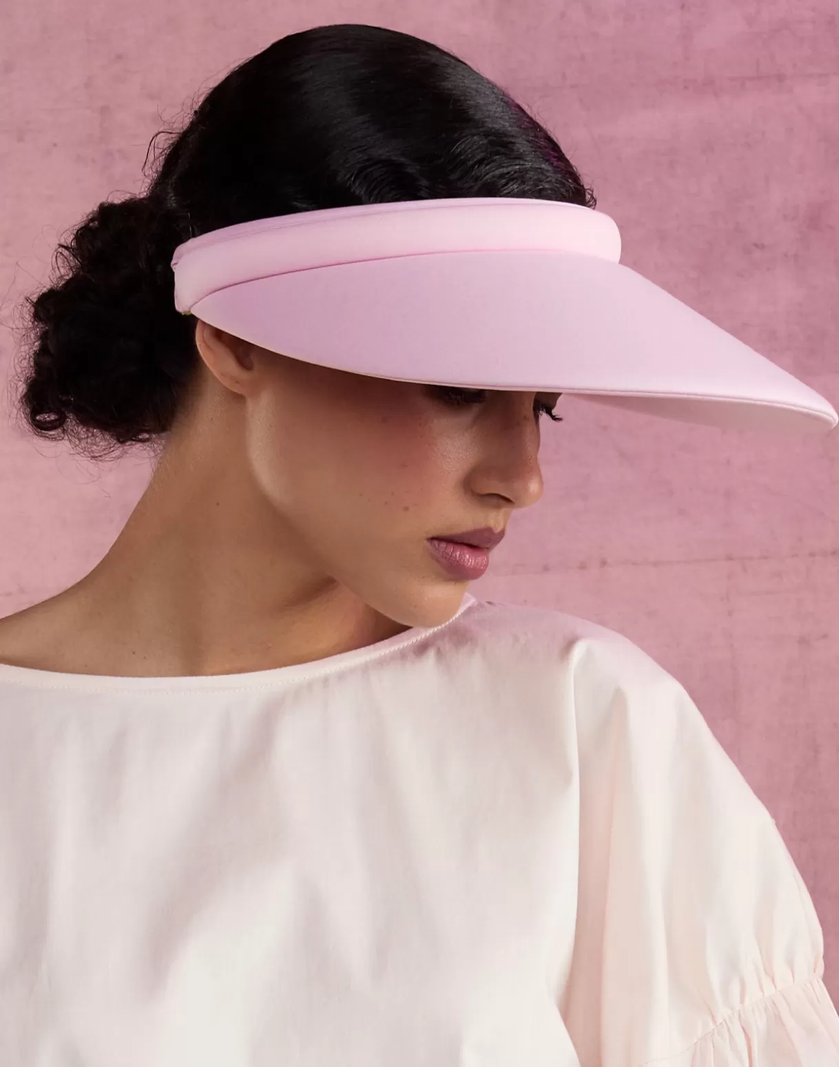 Surf & Swim | Accessories-Cynthia Rowley Bonded Visor PINK