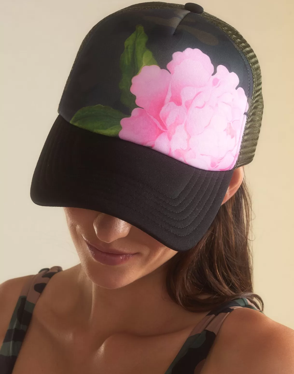 Surf & Swim | All Sport-Cynthia Rowley Camo Trucker Hat GRNCAM