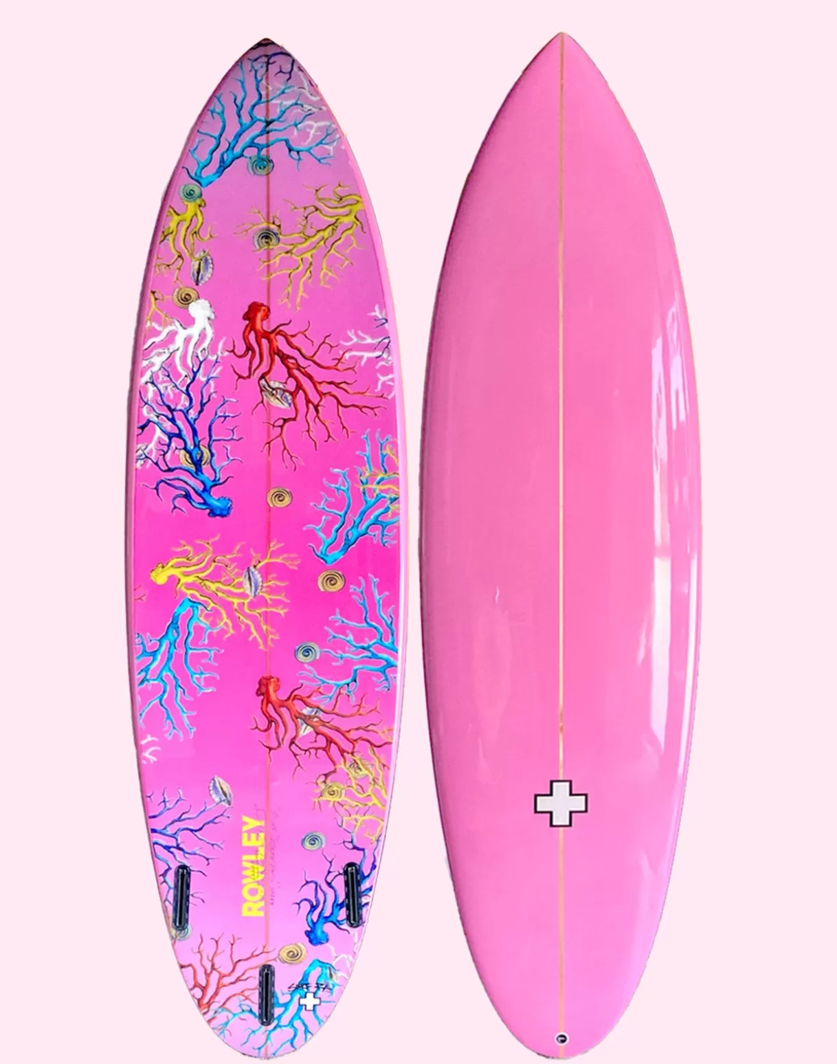 Surf & Swim | All Sport-Cynthia Rowley Custom 7' Surfboard - Gradient Corals