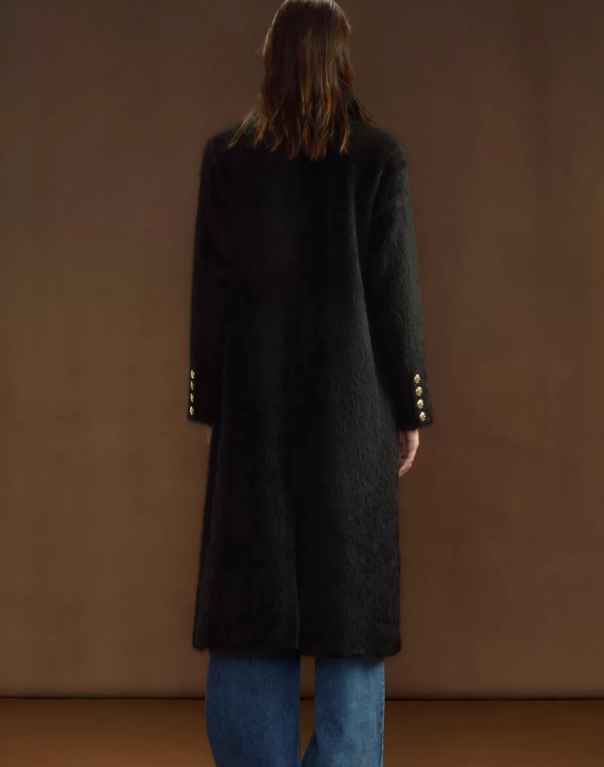 Jackets & Coats-Cynthia Rowley Heritage Double Breasted Coat BLACK