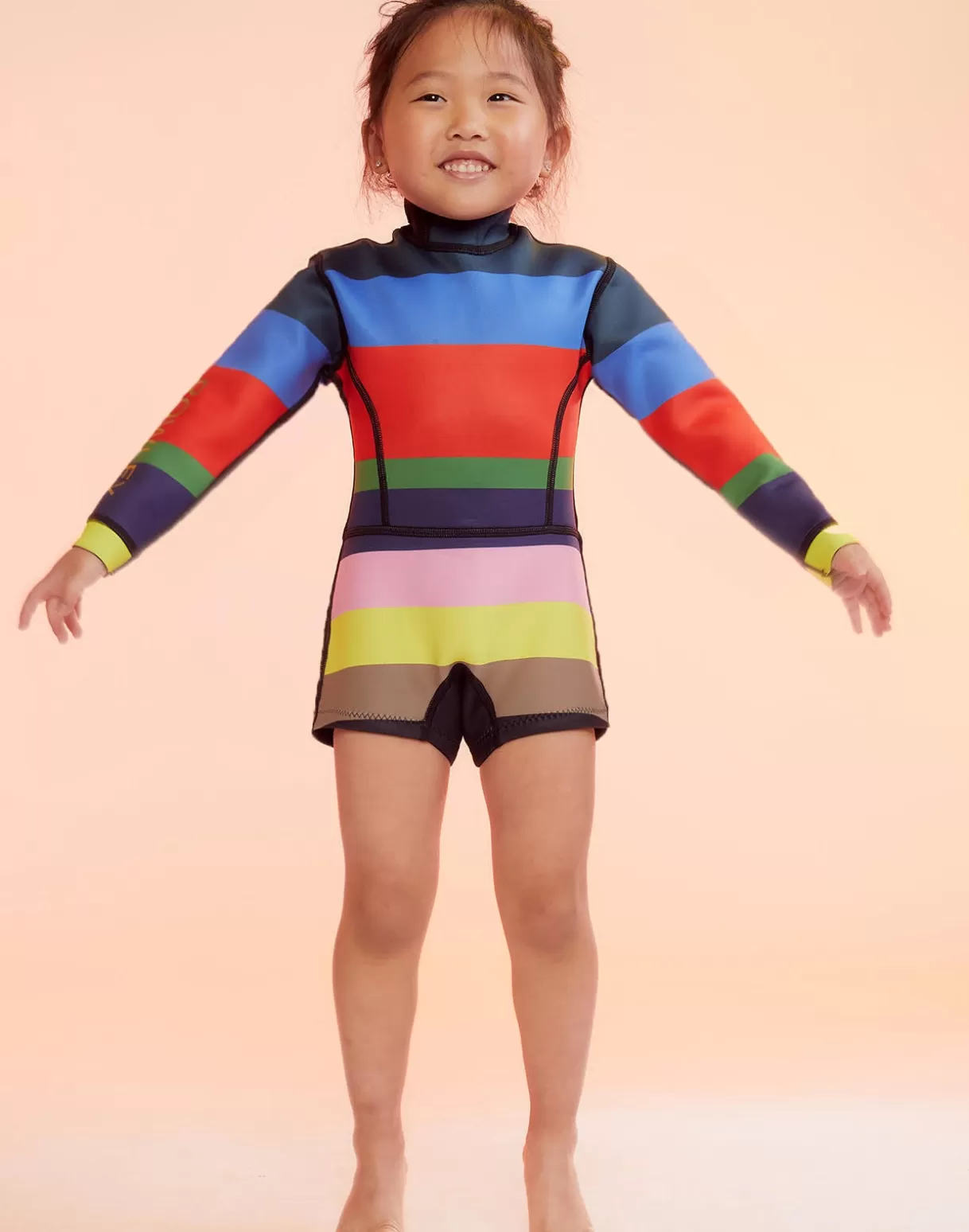 Surf & Swim-Cynthia Rowley Kids Stripe Wetsuit STMUL